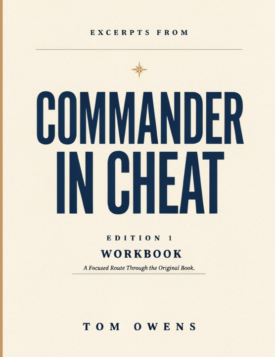 Könyv Excerpts From Commander In Cheat Edition 1 Tom Owens