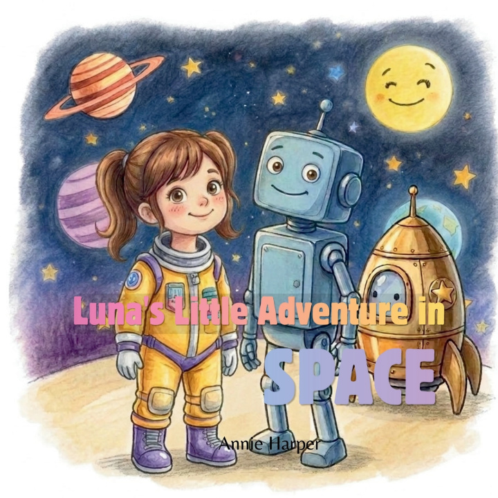 Книга Luna's Little Space Adventure Annie Harper
