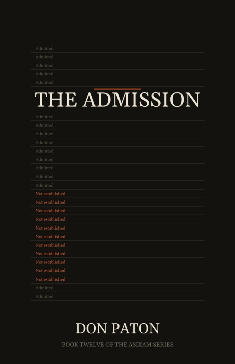 Buch The Admission Don Paton
