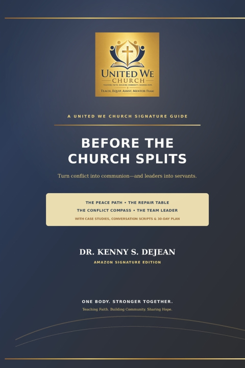 Livro BEFORE THE CHURCH SPLITS KENNY SERAPHIN DEJEAN