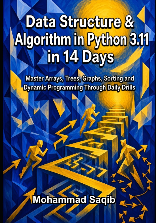 Książka Data Structure & Algorithm in Python 3.11 in 14 Days Mohammad Saqib