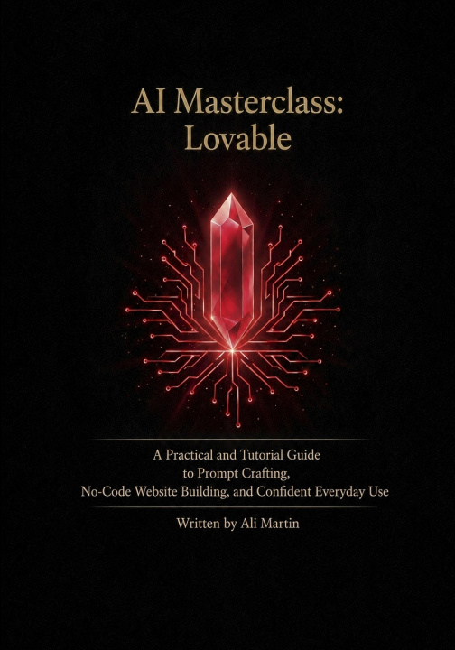 Livro AI Masterclass Ali Martin