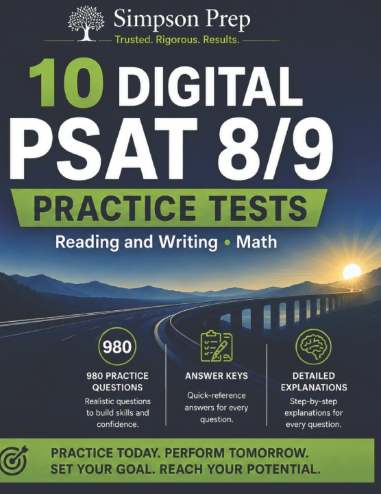 Libro 10 Digital PSAT 8/9 Practice Tests Simpson Prep