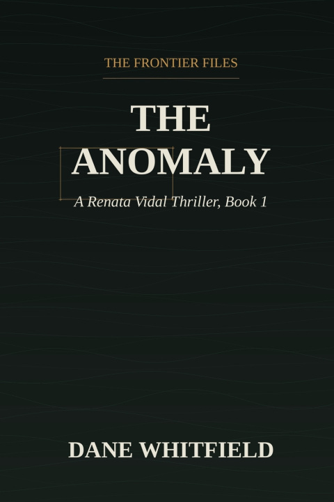 Livro The Anomaly Dane Whitfield