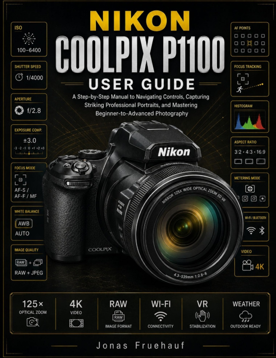 Knjiga Nikon Coolpix P1100 User Guide Jonas Fruehauf