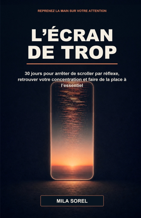 Könyv L'ÉCRAN DE TROP Mila Sorel