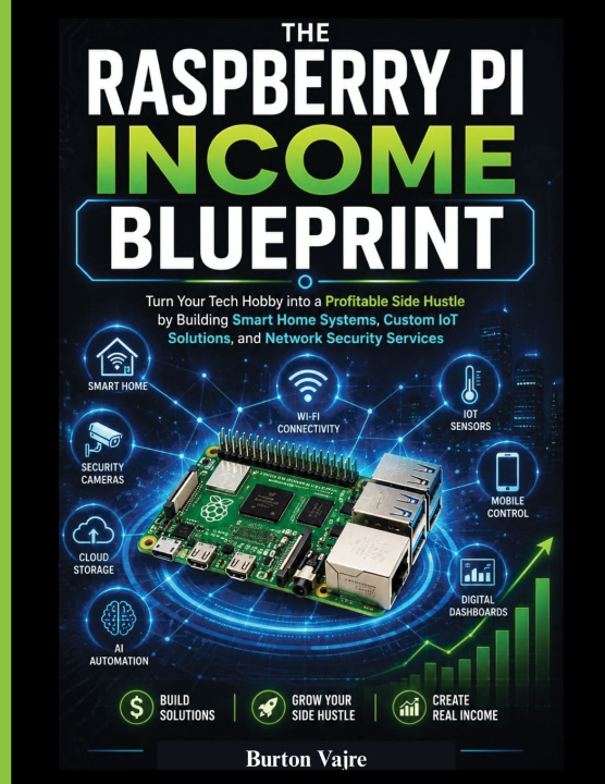 Libro THE RASPBERRY PI INCOME BLUEPRINT Burton Vajre