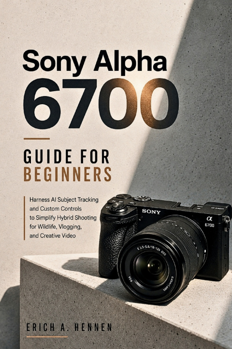 Book Sony Alpha 6700 Guide for Beginners Erich A. Hennen