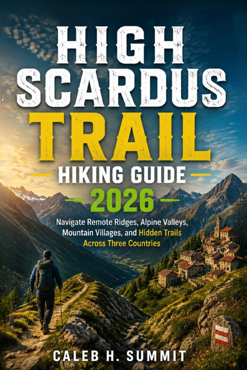 Libro HIGH SCARDUS TRAIL HIKING GUIDE 2026 CALEB H. SUMMIT