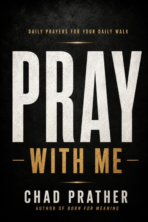 Książka Pray With Me Chad Prather