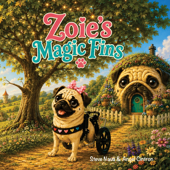 Książka Zoie's Magic Fins Steve Nava