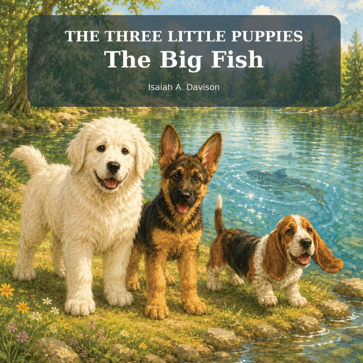 Livro The Three Little Puppies Isaiah Davison