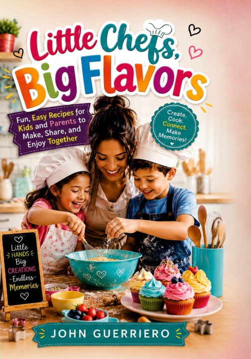 Libro LITTLE CHEFS, BIG FLAVORS JOHN GUERRIERO
