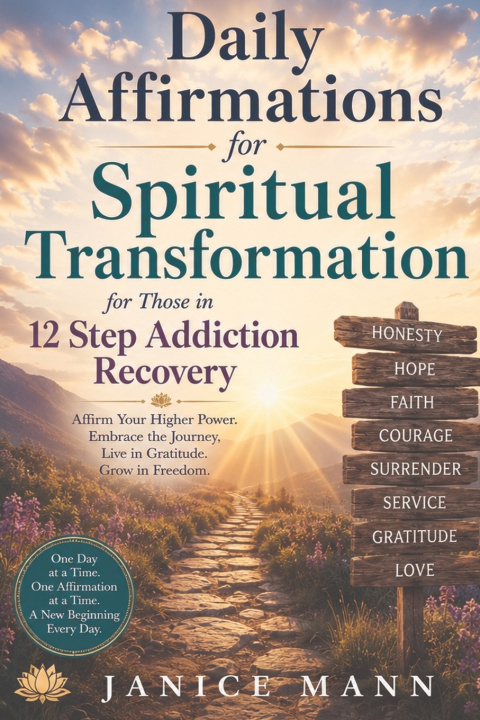 Книга Daily Affirmations for Spiritual Transformation for 12 Step Addiction Recovery Janice M Mann