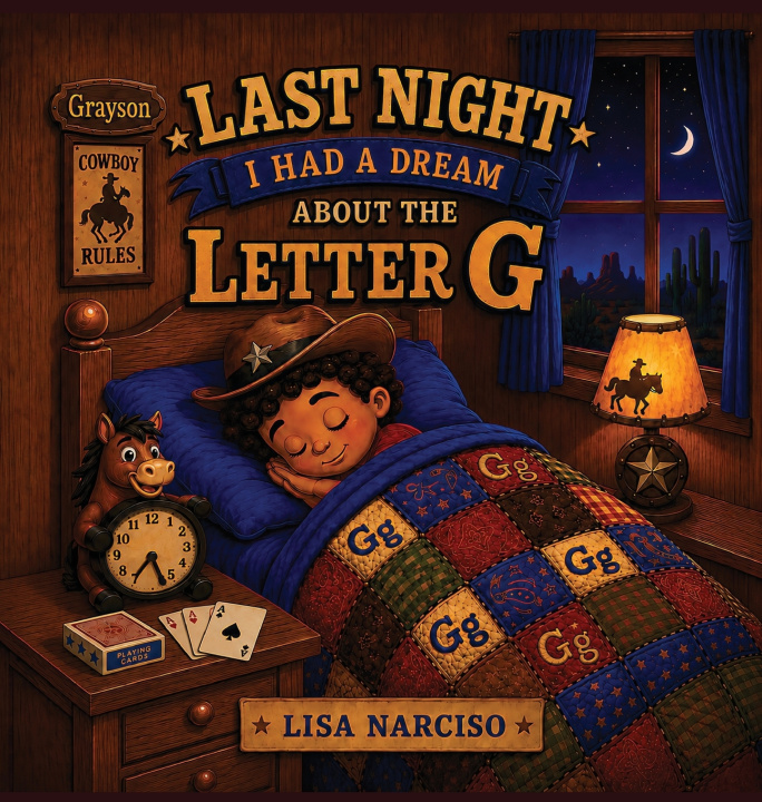Boek Last Night I Had A Dream About The Letter G Lisa Narciso