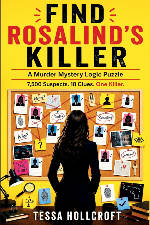 Book FIND ROSALIND'S KILLER Tessa Hollcroft