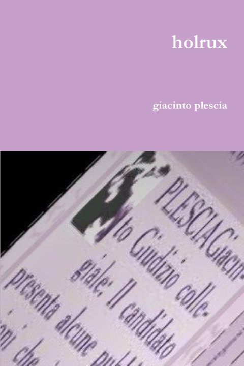 Book holrux giacinto plescia
