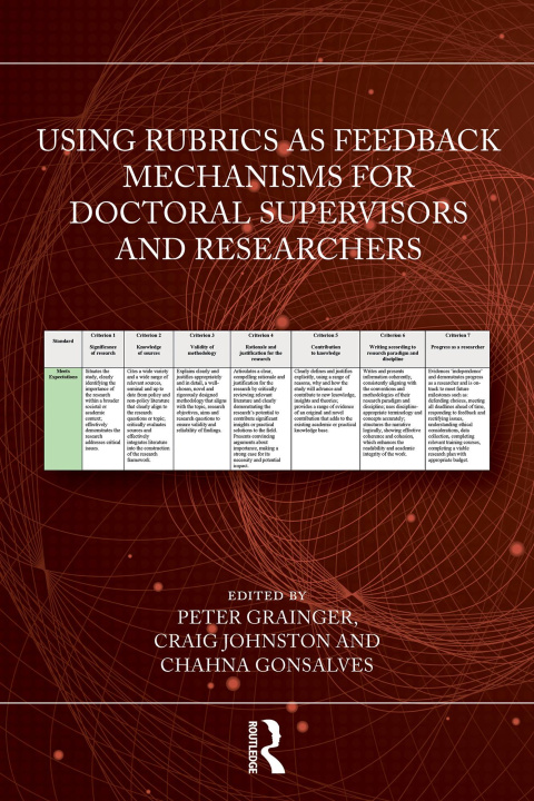 E-Book Using Rubrics as Feedback Mechanisms for Doctoral Supervisors and Researchers Peter Grainger