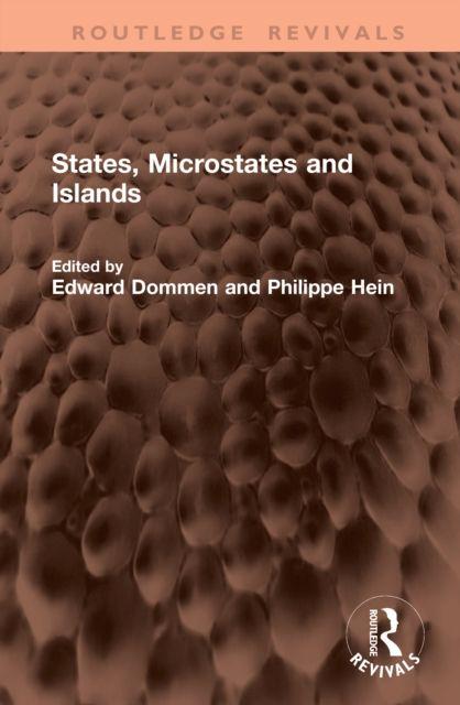 Könyv States, Microstates and Islands Edward Dommen