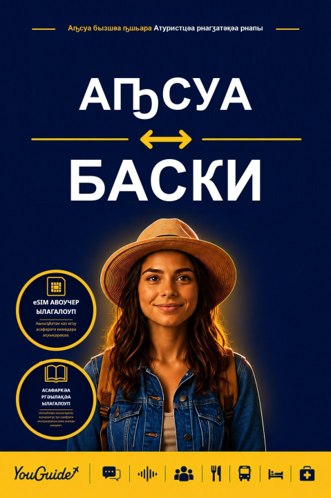 Libro electrónico Language Guide for Travelers - Abkhaz to Basque YouGuide