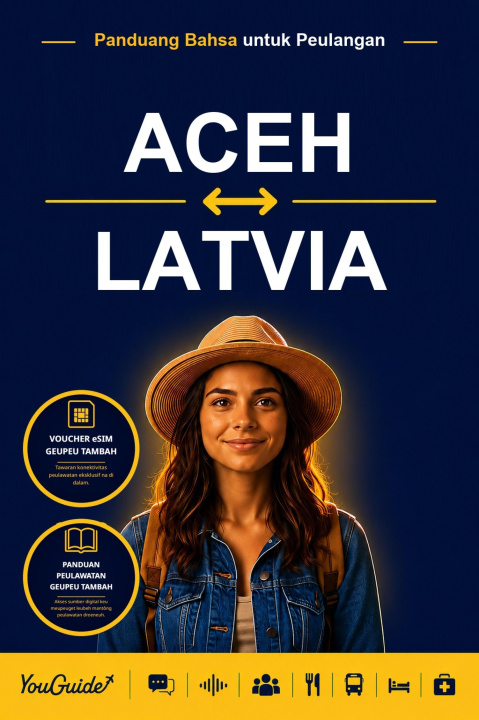 ebook Language Guide for Travelers - Acehnese to Latvian YouGuide