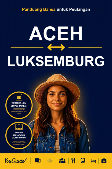 E-book Language Guide for Travelers - Acehnese to Luxembourgish YouGuide
