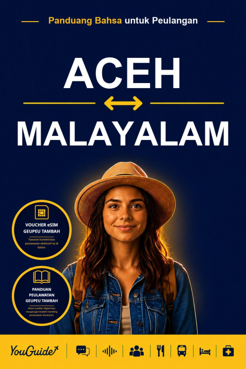 E-book Language Guide for Travelers - Acehnese to Malayalam YouGuide