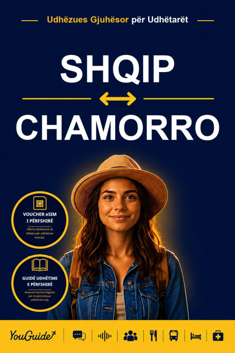 Libro elettronico Language Guide for Travelers - Albanian to Chamorro YouGuide