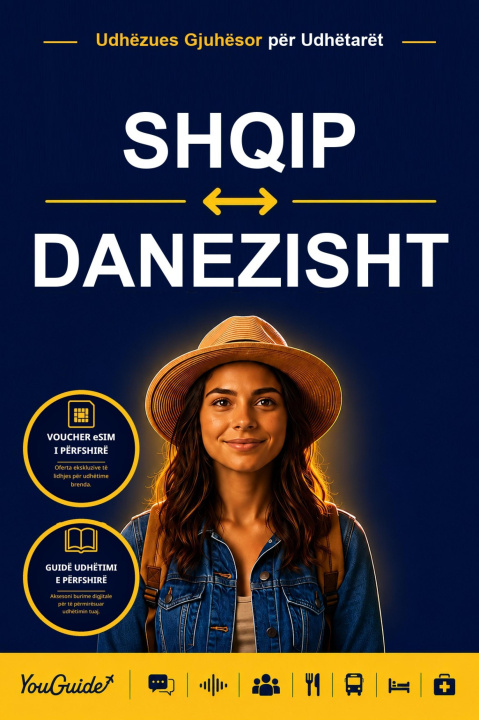 Libro elettronico Language Guide for Travelers - Albanian to Danish YouGuide