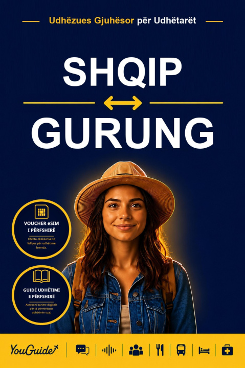 Libro electrónico Language Guide for Travelers - Albanian to Gurung YouGuide