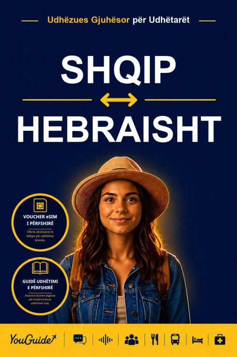 E-kniha Language Guide for Travelers - Albanian to Hebrew YouGuide