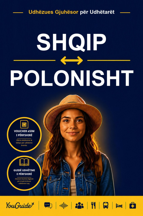 E-knjiga Language Guide for Travelers - Albanian to Polish YouGuide