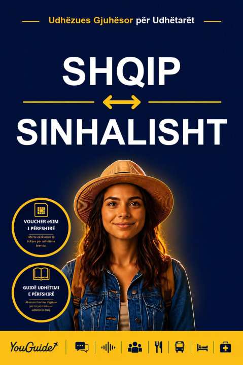 E-Book Language Guide for Travelers - Albanian to Sinhala YouGuide