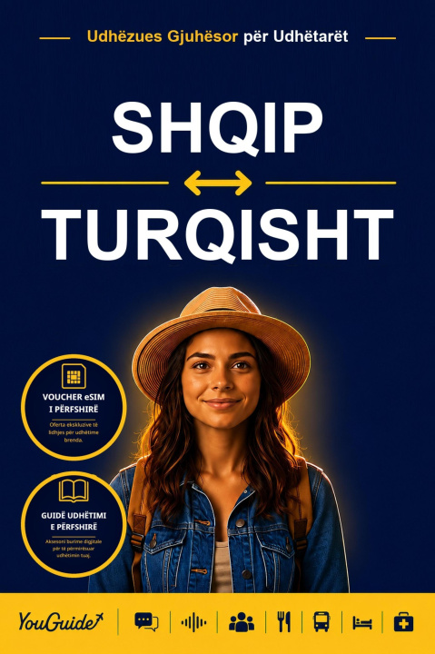 E-book Language Guide for Travelers - Albanian to Turkish YouGuide