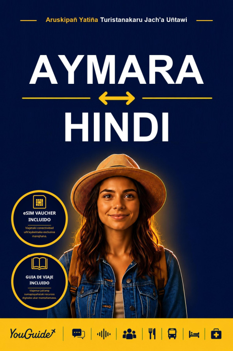 E-book Language Guide for Travelers - Aymara to Hindi YouGuide