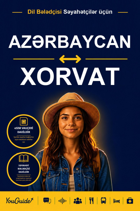 E-book Language Guide for Travelers - Azerbaijani to Croatian YouGuide