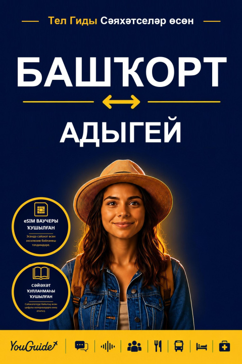 E-kniha Language Guide for Travelers - Bashkir to Adyghe YouGuide