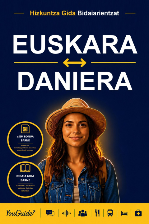 Libro elettronico Language Guide for Travelers - Basque to Danish YouGuide