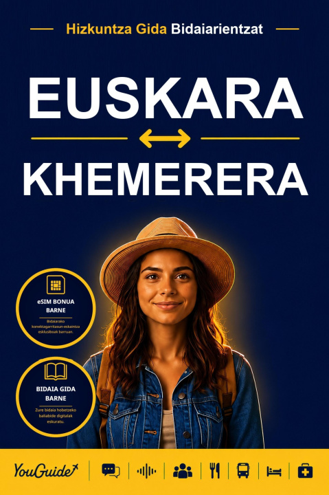 E-knjiga Language Guide for Travelers - Basque to Khmer YouGuide