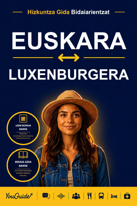 E-book Language Guide for Travelers - Basque to Luxembourgish YouGuide