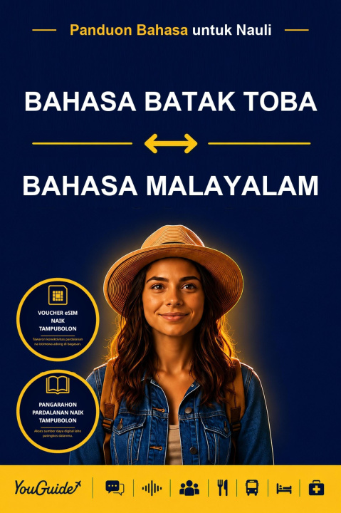 E-book Language Guide for Travelers - Batak Toba to Malayalam YouGuide