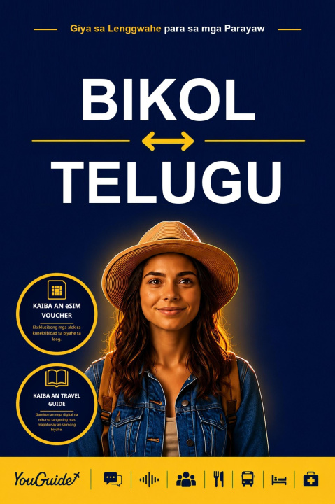 E-book Language Guide for Travelers - Bikol to Telugu YouGuide