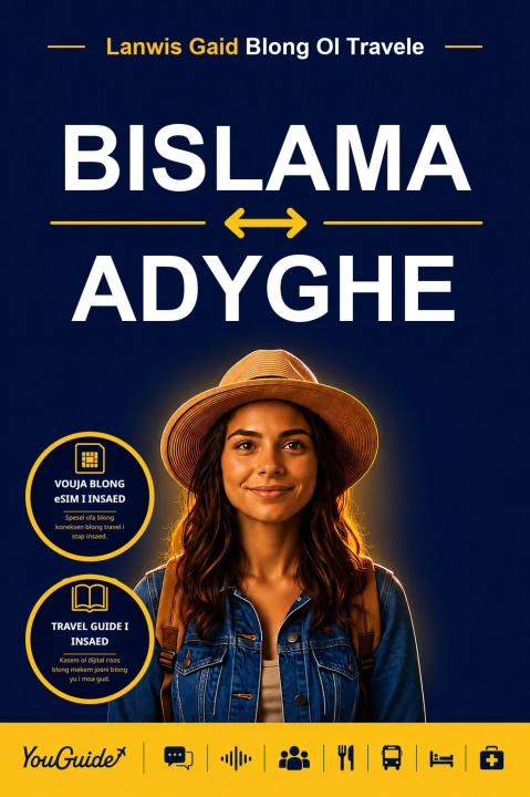 E-kniha Language Guide for Travelers - Bislama to Adyghe YouGuide