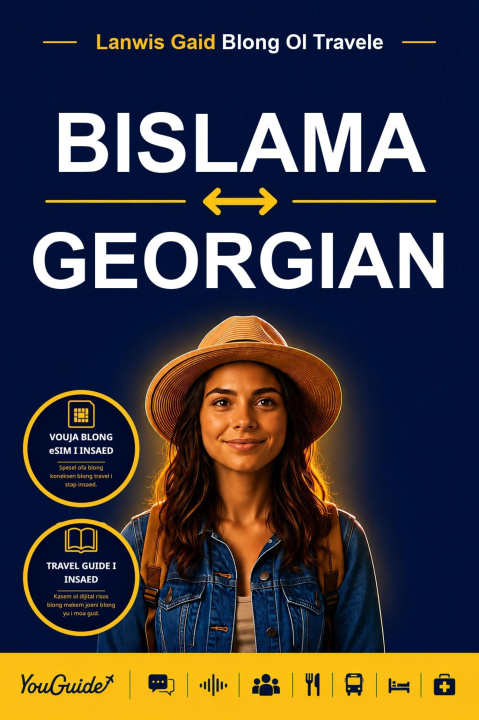 Libro electrónico Language Guide for Travelers - Bislama to Georgian YouGuide