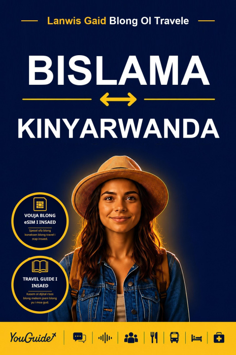 E-knjiga Language Guide for Travelers - Bislama to Kinyarwanda YouGuide