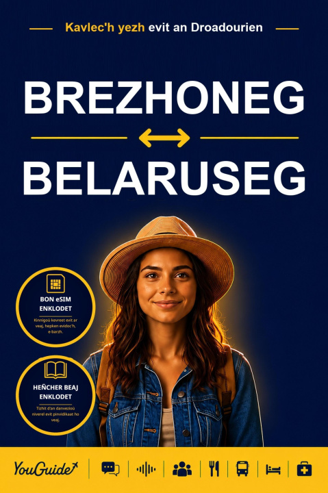 Libro elettronico Language Guide for Travelers - Breton to Belarusian YouGuide