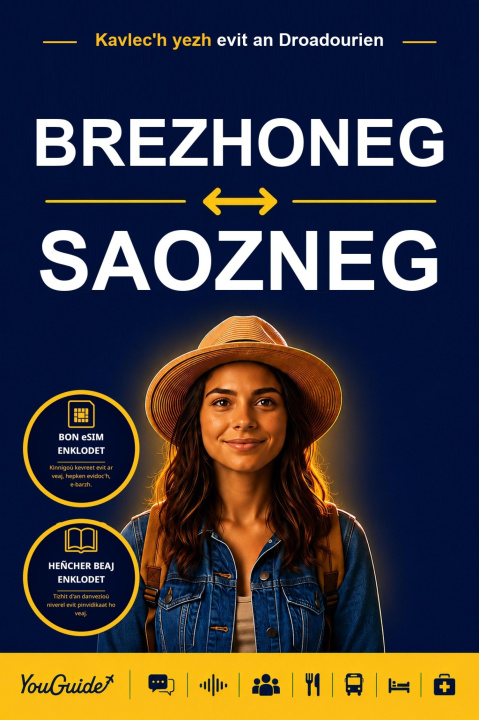 E-Book Language Guide for Travelers - Breton to English YouGuide
