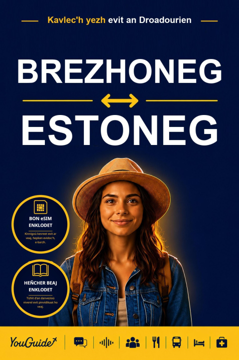 E-Book Language Guide for Travelers - Breton to Estonian YouGuide