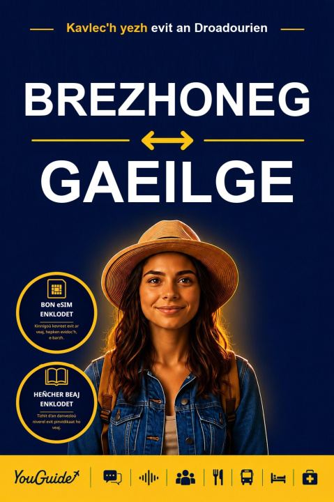 Libro elettronico Language Guide for Travelers - Breton to Irish YouGuide