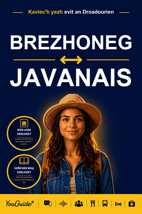 E-knjiga Language Guide for Travelers - Breton to Javanese YouGuide